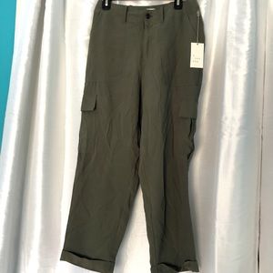 Olive Green Cargo Pants